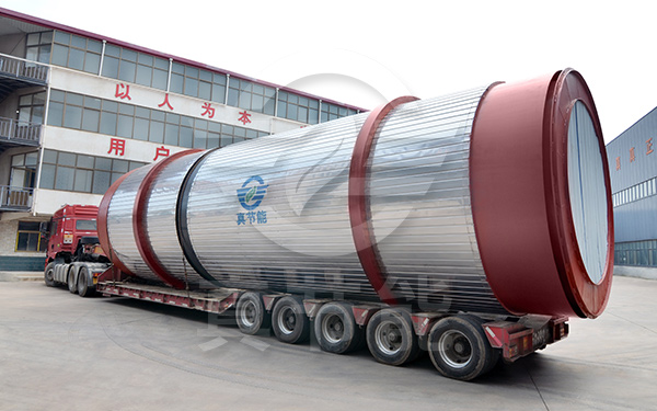 藥渣烘干機(jī)運(yùn)輸現(xiàn)場